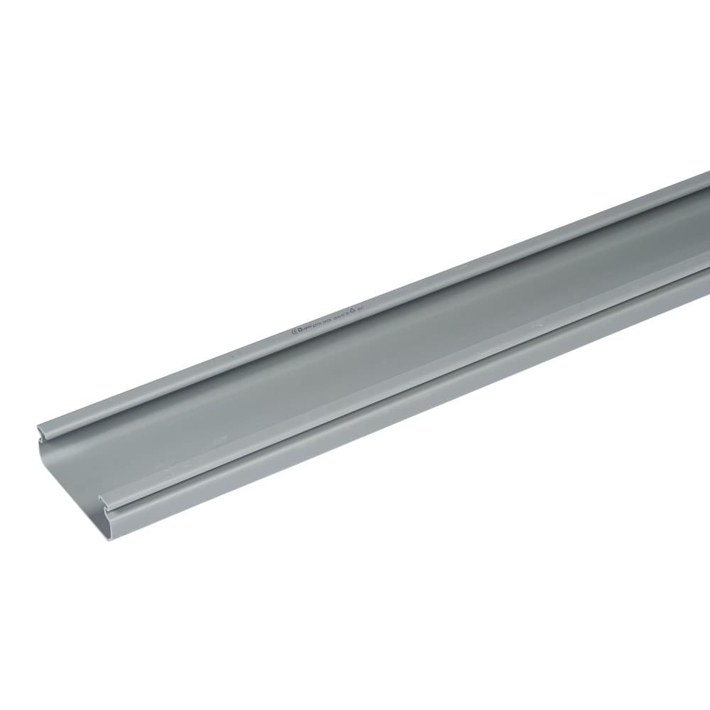 BANDEJA LISA PVC GRIS RAL 7030 150X 50MM 637720