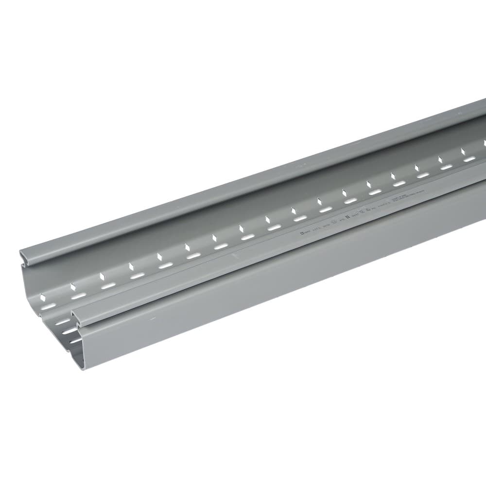 BANDEJA PERFORADA PVC GRIS RAL 7030 200X 100MM 637901