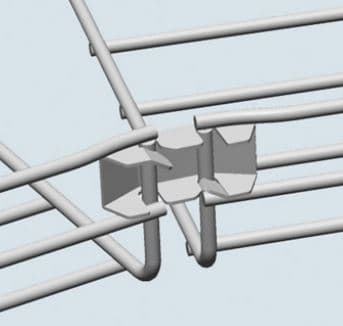 CLIP FASLOCK S GALVANIZADO CONTINUO C/25UND CM558340