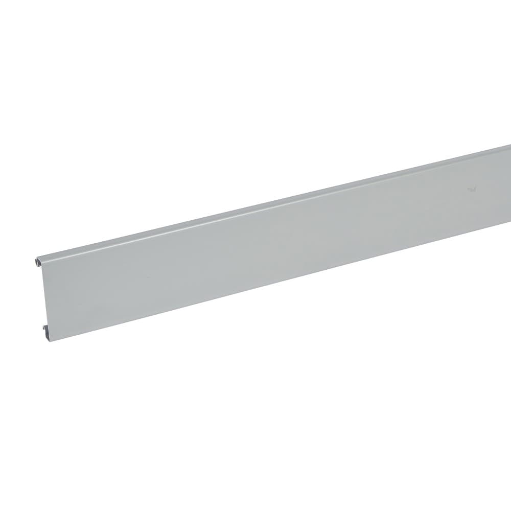 TAPA BANDEJA LISA PVC  GRIS RAL 7030 75MM 637760