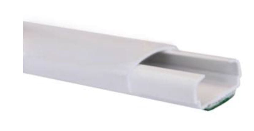 MINICANALETA C/ADHESIVO PVC BLANCA 20X 12MM DF DXN10051
