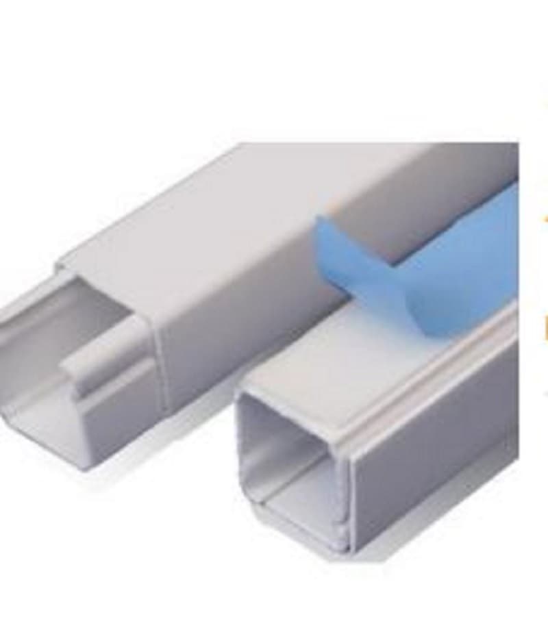 CANALETA C/ADHESIVO PVC BLANCA 20X 20MM 2000MM DXN10071