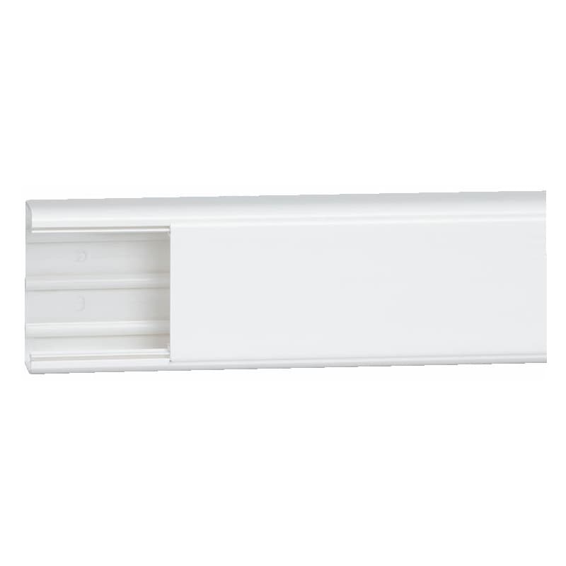 CANALETA PVC BLANCA S/TAPA 105X 50MM DLPF 010422