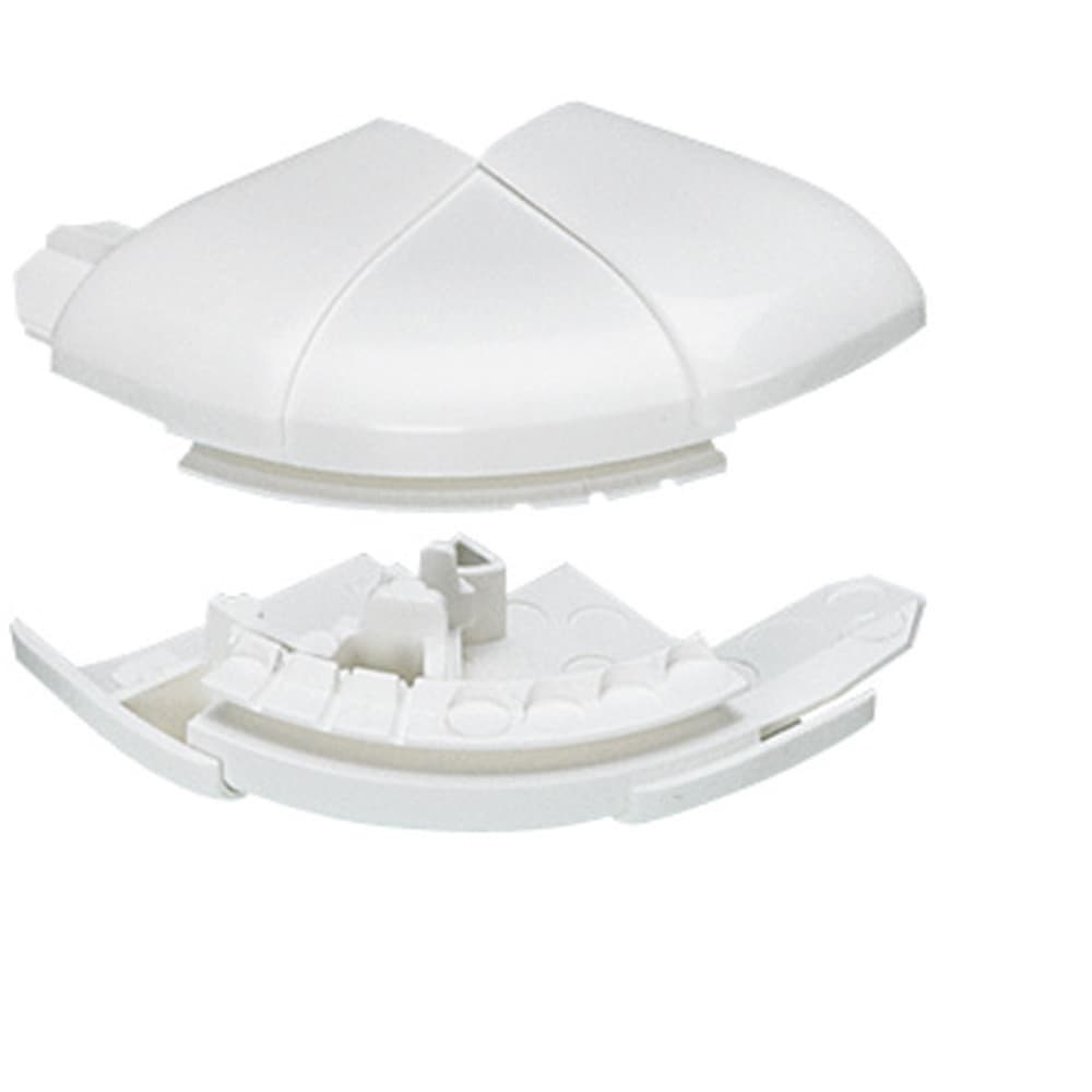 ANGULO EXTERNO BLANCO 80X35MM VARIABLE 60°/120° P/CANALETA DLP 010621