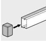 TAPA FINAL BLANCO 60X20MM P/CANALETA DLP-S 638175