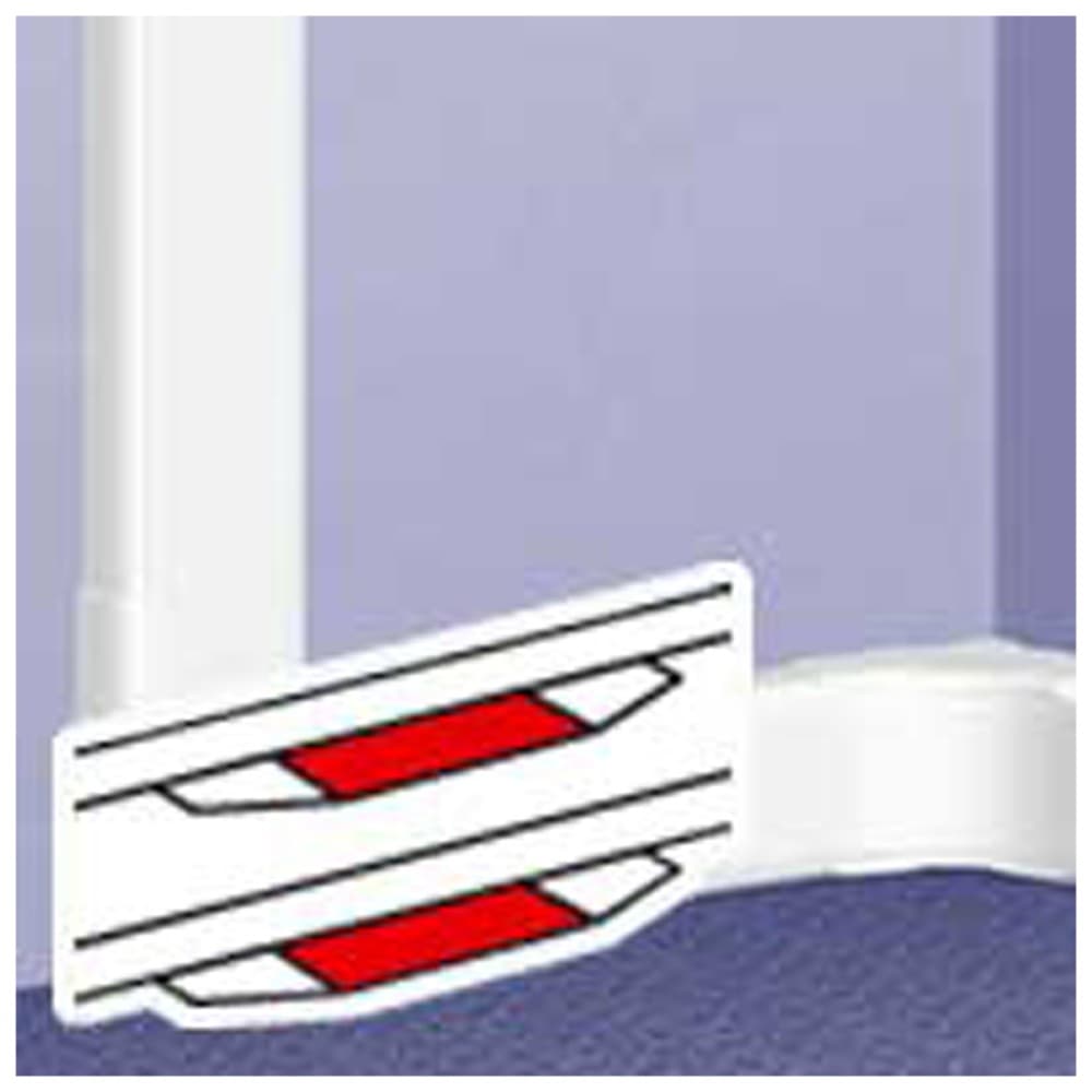 SOPORTE FIJACION BLANCO 57MM P/CANALETA 010687