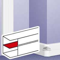 TABIQUE FRACCIONAMIENTO BLANCO 65MM P/CANALETA DLPF 010473