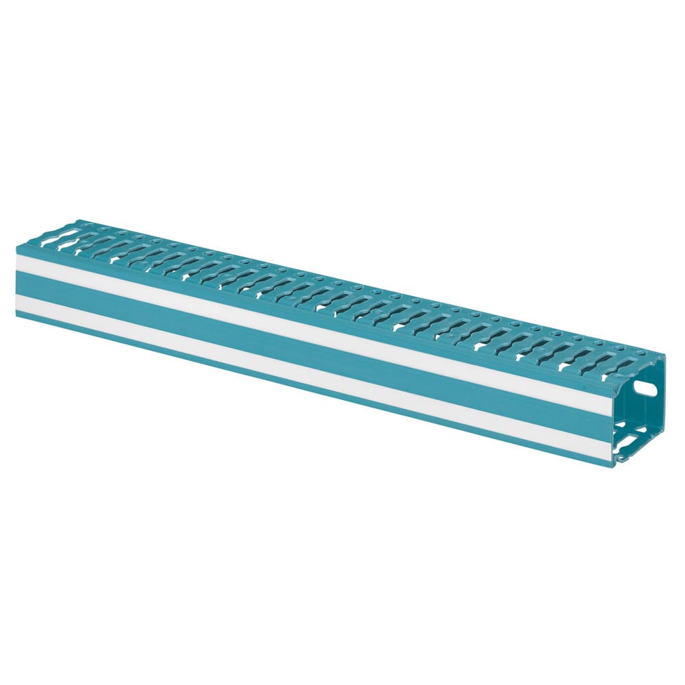 CANALETA RANURADA PVC AZUL 25X 60MM LINA 25 036202
