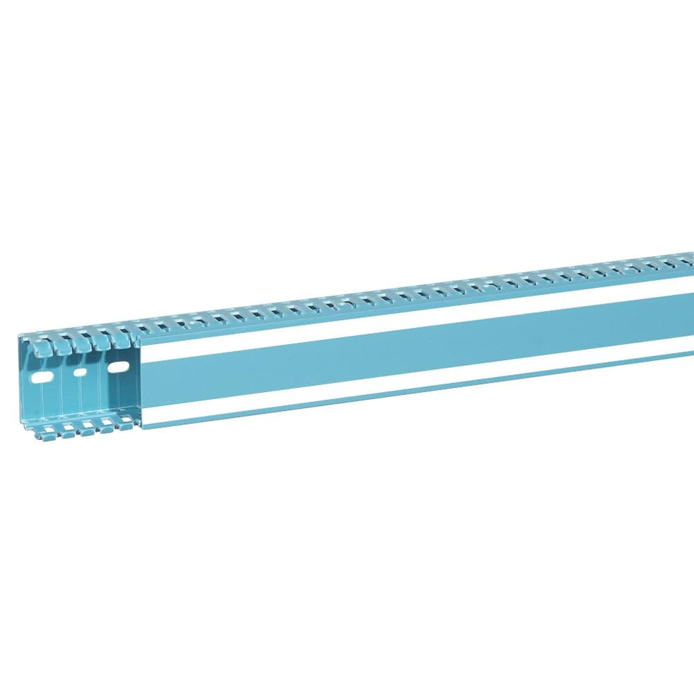 CANALETA RANURADA PVC AZUL 60X 40MM LINA 25 036211