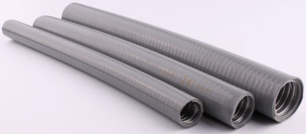 TUBERIA FLEXIBLE CONDUIT FE.GALV C/FORRO PVC 1/2 LIQUID TIGHT LTFC-050 - PST