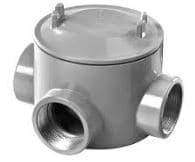 CAJA CONDULET REDONDA TIPO T 3/4" PARA AREAS PELIGROSAS GRT-0442