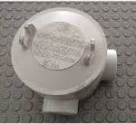 CAJA CONDULET 1/2" REDONDA TIPO LR PARA AREAS PELIGROSAS GRL-0439