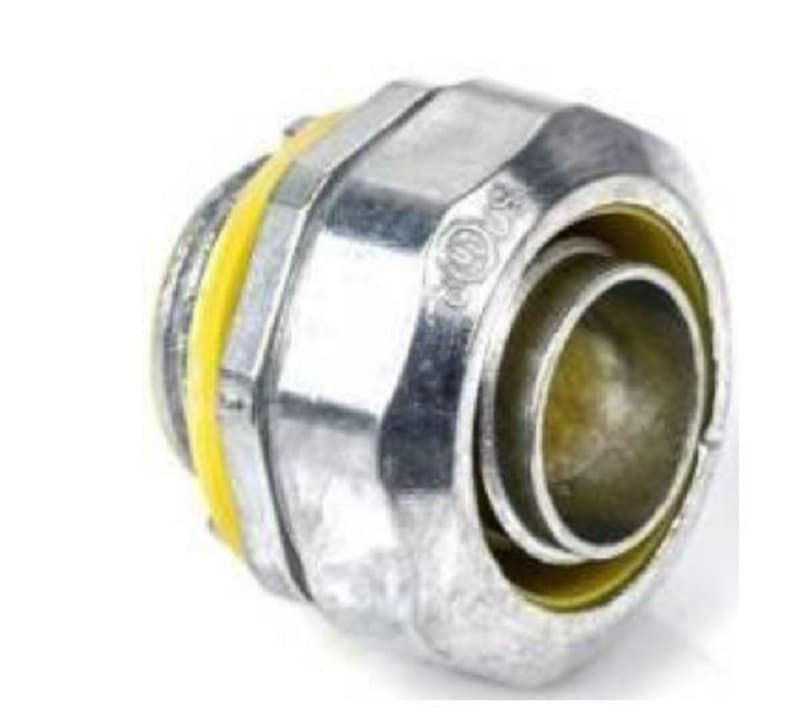 CONECTOR CONDUIT RECTO HERMETICO ZN P/TUB. MET. FLEX 1/2" LIQUID TIGHT - PST