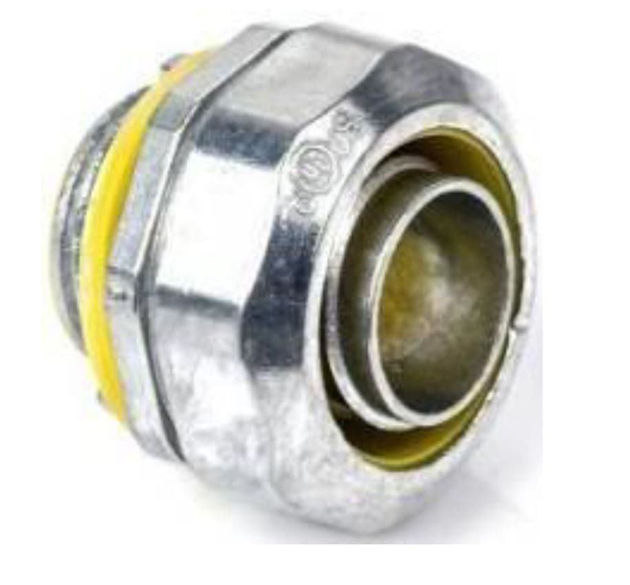 CONECTOR CONDUIT RECTO HERMETICO ZN P/TUB. MET. FLEX 1" LIQUID TIGHT - PST
