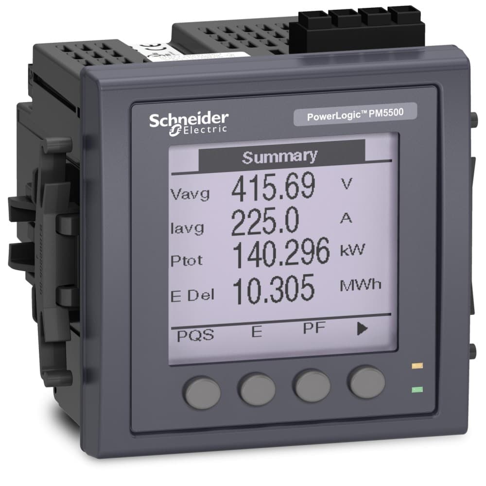 MEDIDOR ENERGIA MULTIFUNCION TRIF 5A POWERLOGIC PM5560 METSEPM5560