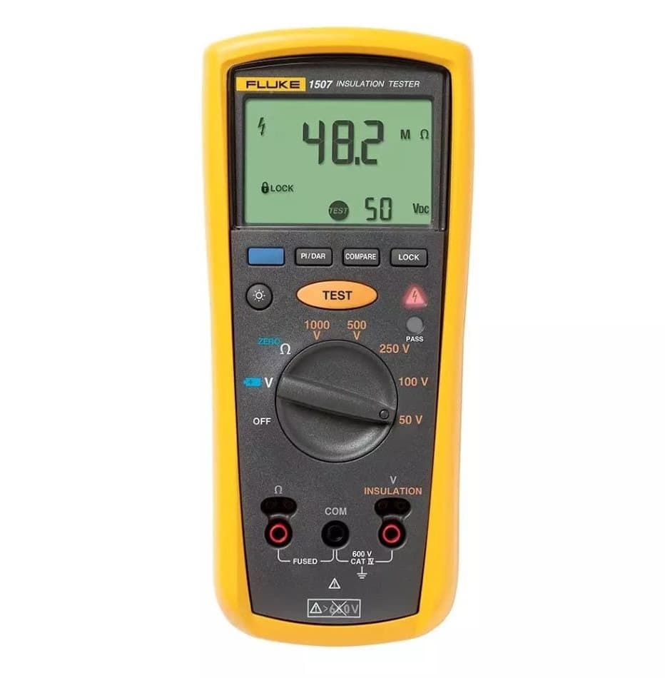 MEGOHMETRO DIGITAL  0.01OHM A 10KOHM CATIV FLUKE- 1507