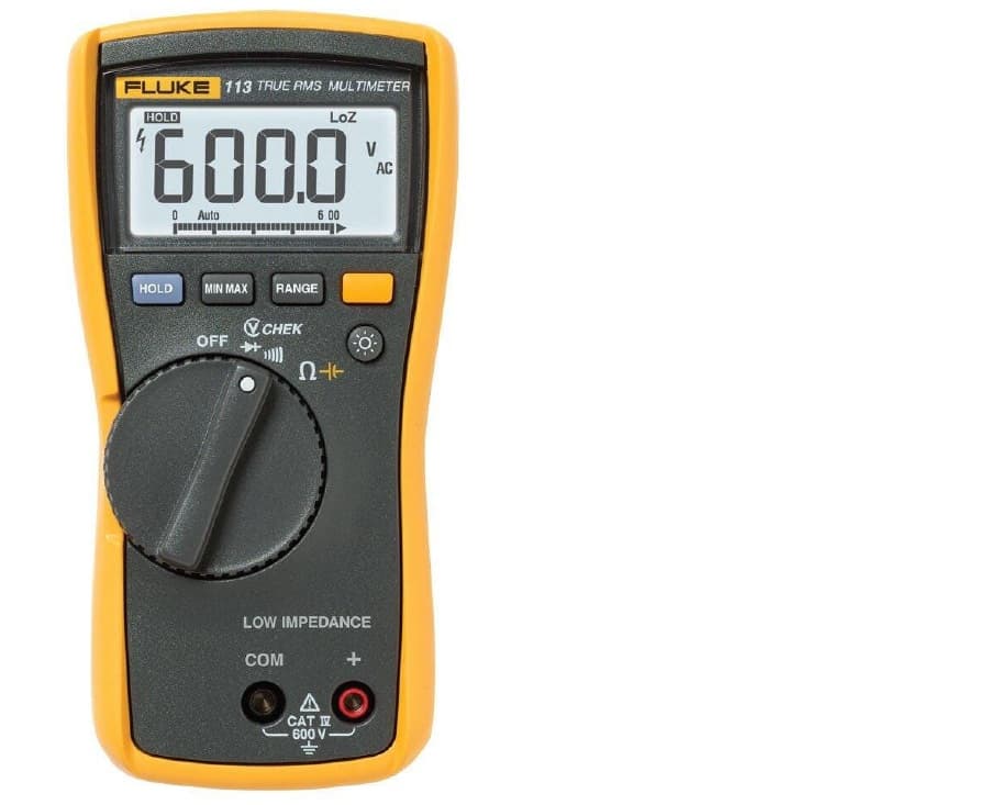MULTIMETRO DIGITAL 600V/300V CAT-III/IV TRUE RMS FLUKE-113