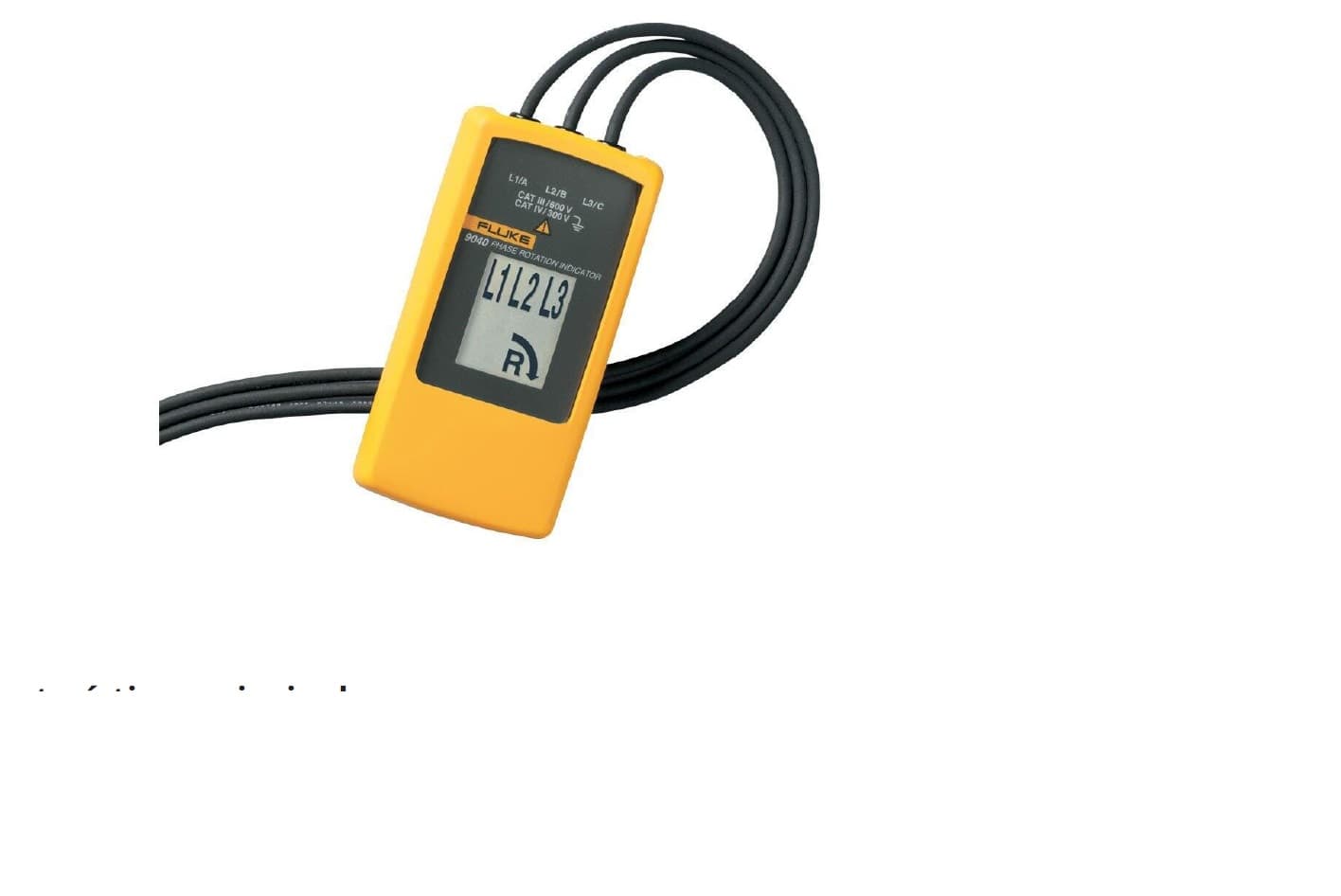 INDICADOR ROTACION FASES DIGITAL FLUKE-9040 ESPR