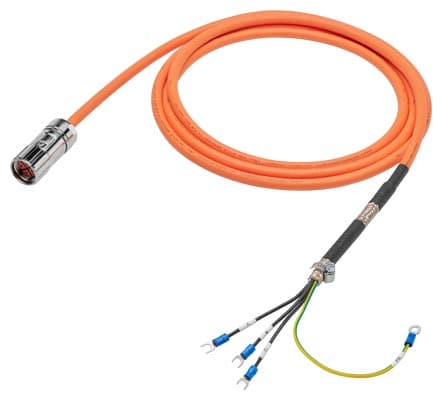 CABLE DE FUERZA 15M P/SERVO MOTOR S-1FL6HI400V 6FX30025CL121BF0