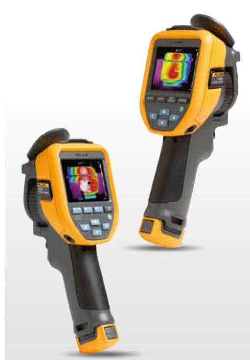 CAMARA TERMOGRAFICA INFRARROJA 3.5" 256 X 192 PXL USB/WI-FI ETQUETADOS -QR FLK-TIS55+9HZ