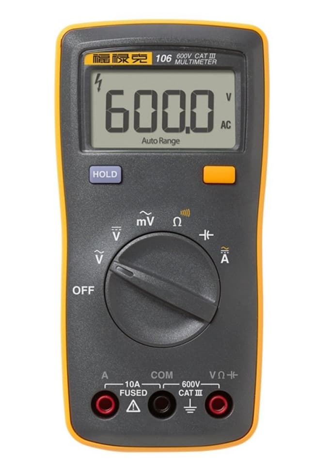MULTIMETRO DIGITAL 600V 10A CATIII FLUKE-106 ESP