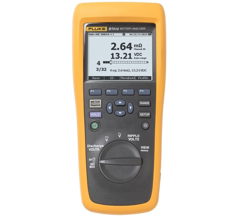 ANALIZADOR DE BATERIAS LCD CAT III 600VDC FLUKE-BT510