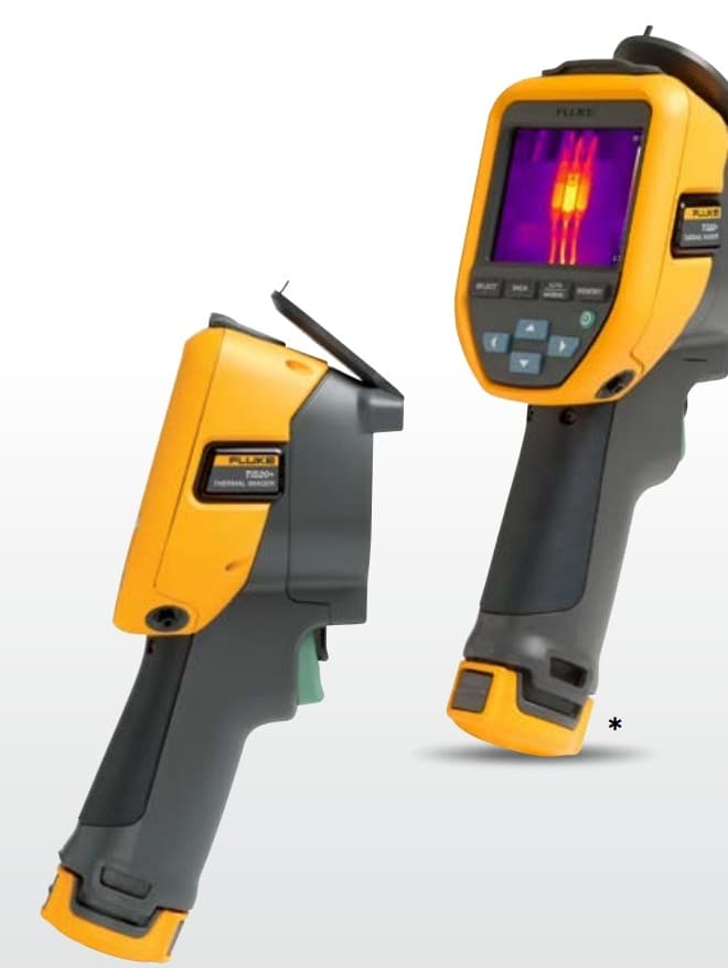 CAMARA TERMOGRAFICA INTELIG 3.5" 120X90 PXL IR-FUSION FLK-TIS20 MAX 9HZ