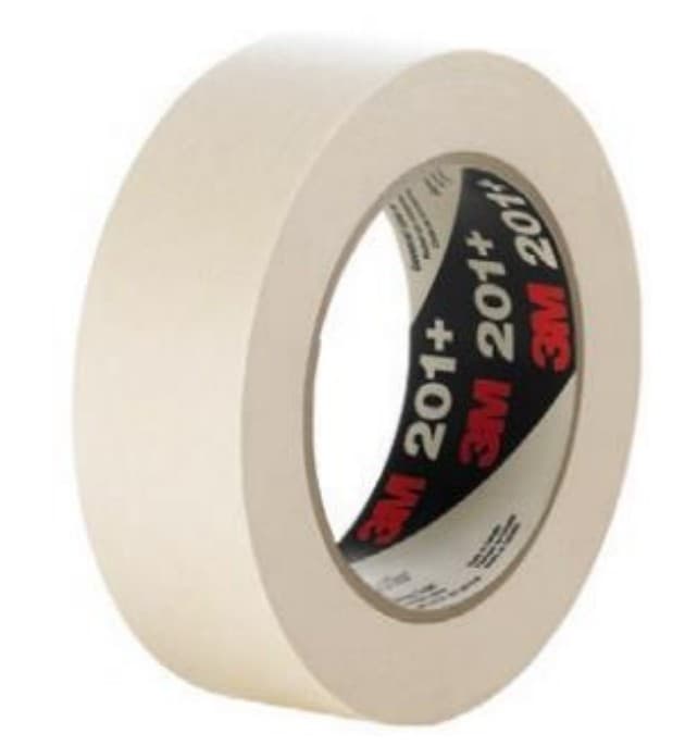 CINTA MASKING TAPE 201+ USO GENERAL 18MM 55MM BEIGE 93°C