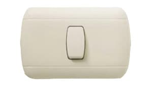 INTERRUPTOR SIMPLE 3 VIAS BLANCO 250V 10A PLACA BLANCA DOMINO AVANT P1101