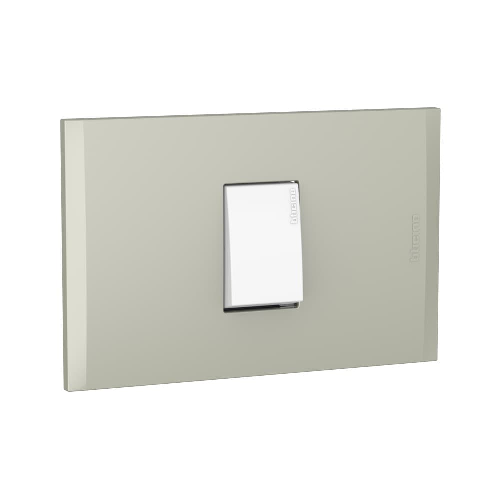 INTERRUPTOR SIMPLE 1P BLANCO 250V PLACA TERRA MODUS4 AH2100EBTI