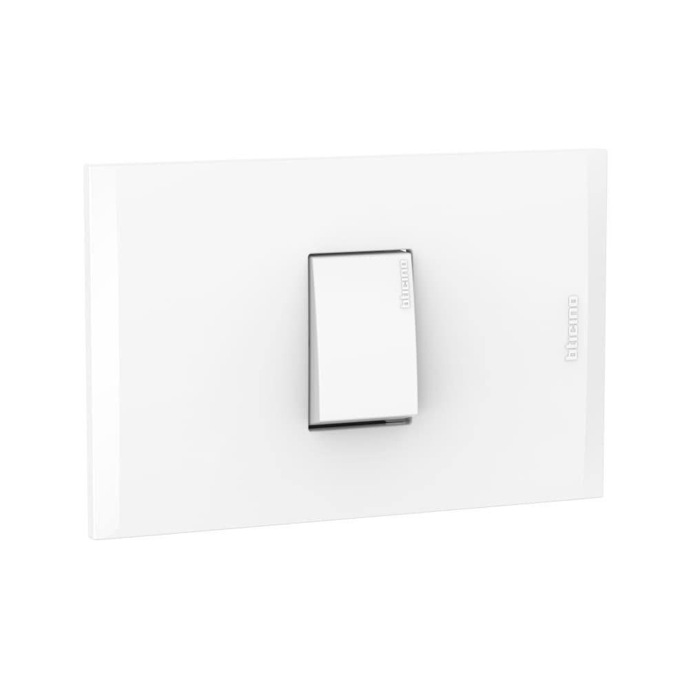INTERRUPTOR SIMPLE 3 VIAS BLANCO 250V PLACA BLANCO MODUS4 AH2101EB