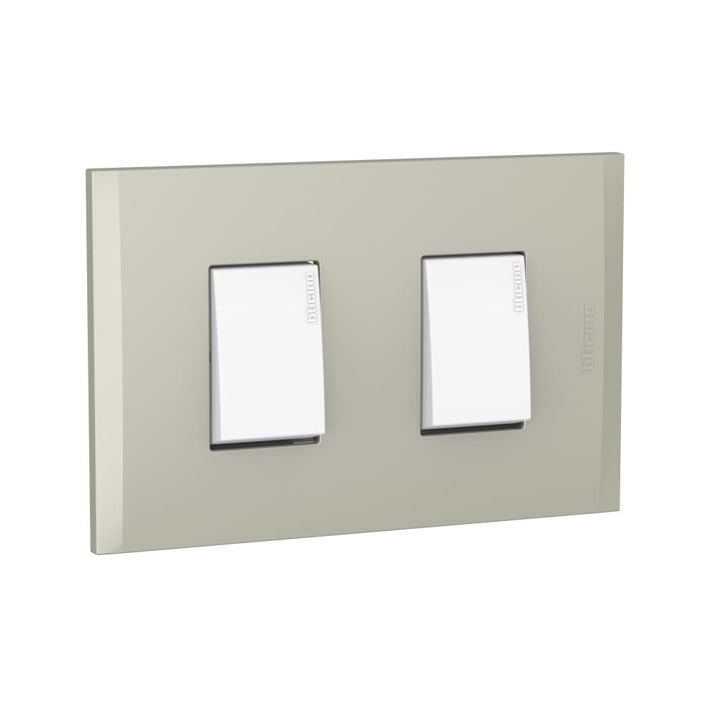 INTERRUPTOR DOBLE 3 VIAS BLANCO 250V PLACA TERRA MODUS4 AH2201EBTI