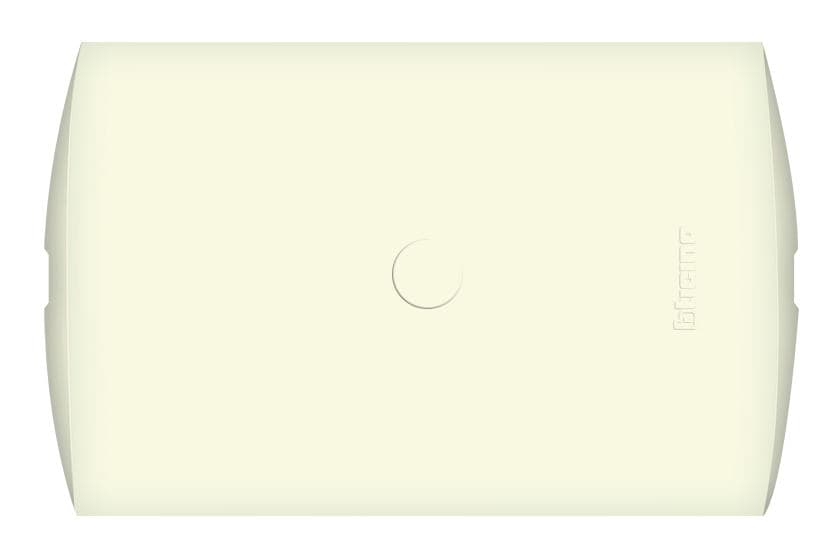 PLACA TECNOPOLIMERO CIEGA PRE-ROTURA COLOR MARFIL C/SOP MODUS STYLE AE5S0EM