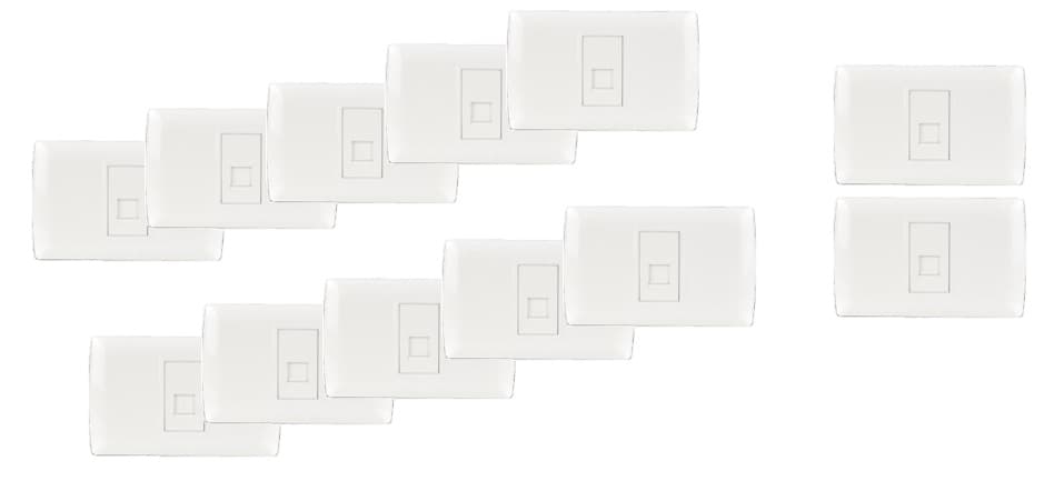 KIT 10 TOMAS TELEFONO RJ11 LP1074S+ 2 GRATIS