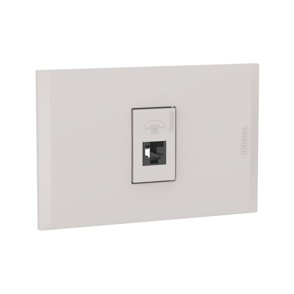 TOMA TELEFONO RJ11 1 MOD BLANCO PLACA ARENA MODUS4 AH2082EH