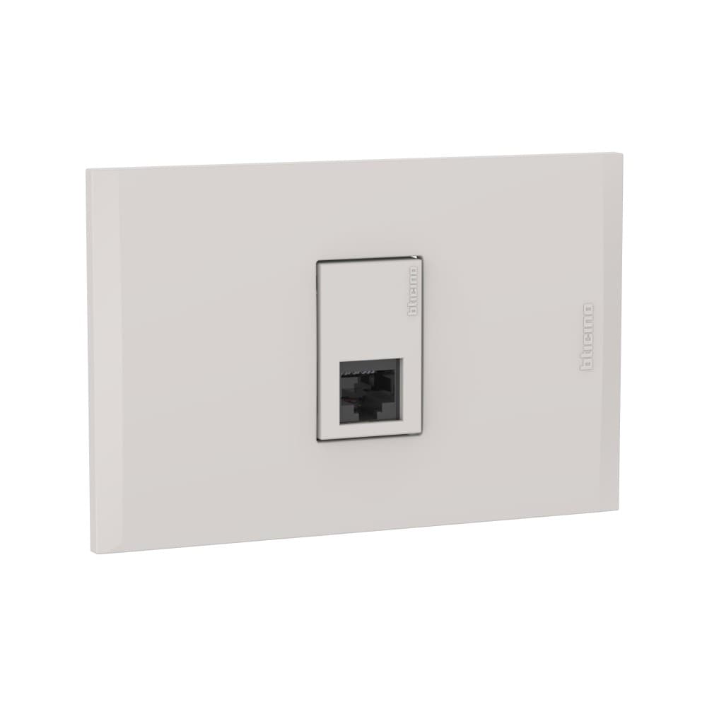 TOMA RJ45 CAT6 1 MOD ARENA C/PLACA ARENA MODUS4 AH2079EH