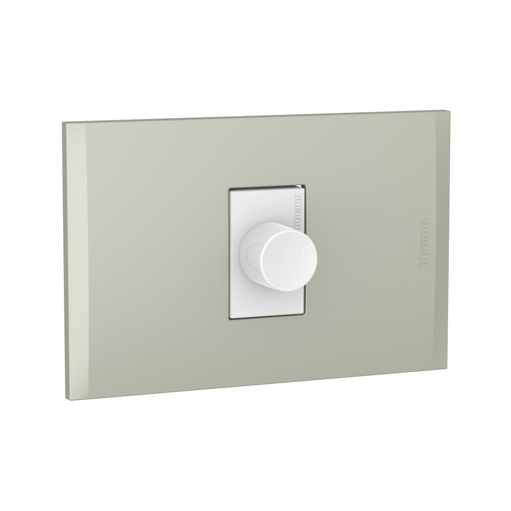 DIMMER UNIVERSAL 1 MOD BLANCO 230VAC C/PLACA TERRA AH2156EBTI
