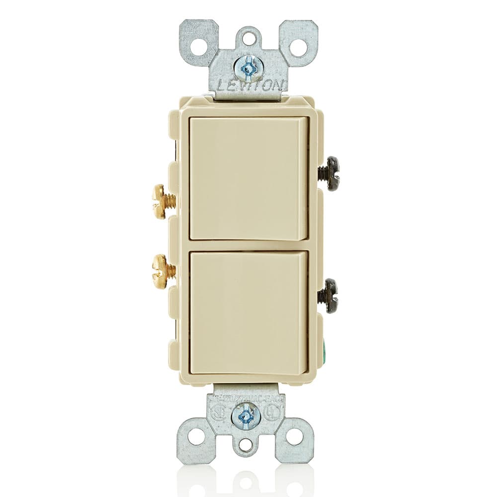 INT. DOBLE DECORA 15 A. 277 V MARFIL 5634-I