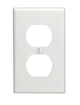 PLACA BAQUELITA DOBLE COLOR BLANCO 88003