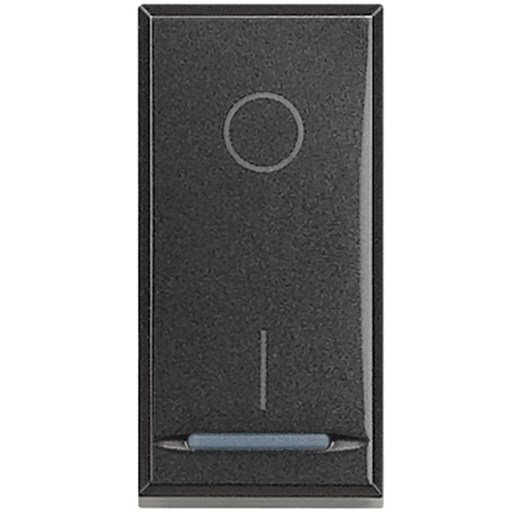 INTERRUPTOR BIPOLAR 20A - 250VAC AXOLUTE COLOR OSCURO HS4002