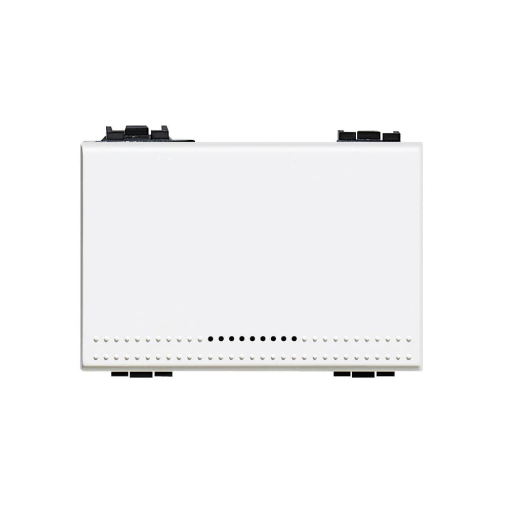DADO INTERRUP PULSADOR 1P 250V 10A 3 MOD BLANCO LIVINGLIGHT N40053P