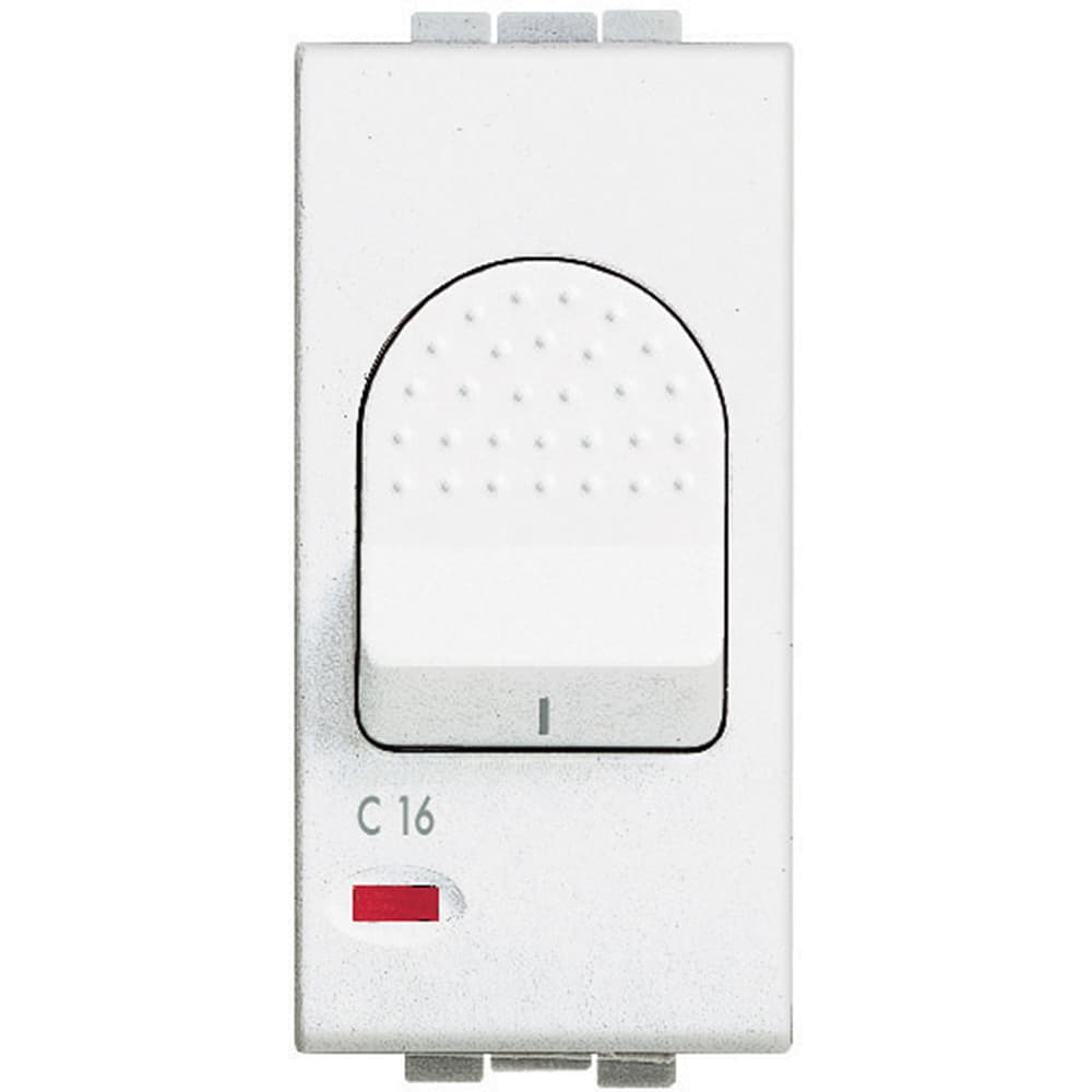 DADO INTERRUPTOR TERMOMAG 2P 1 MOD 16A 230VAC 3KA BLANCO LIVINGLIGHT N4301/16