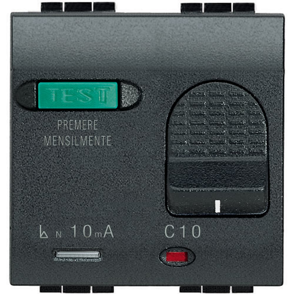 INT. TERMOMAGNETICO DIFERENCIAL SALVAVITA 10MA 10A/230V 3KA 2 MOD L4305/10