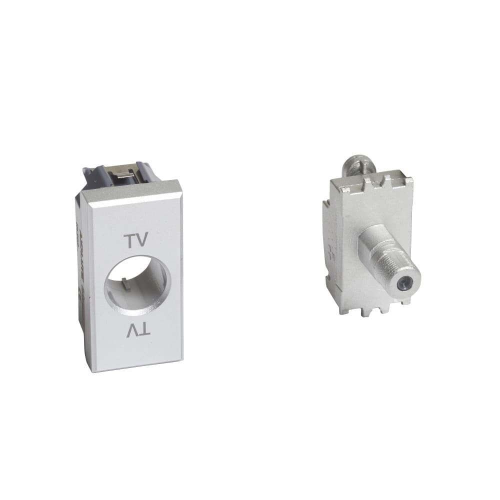 DADO TOMA COAXIAL TV TIPO F 1 MOD TECH AXOLUTE H4202F