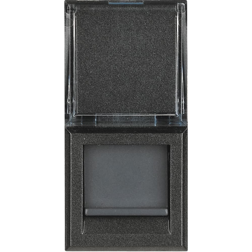 TOMA RJ45 UTP CAT. 6 AXOLUTE 1 MÓD. COLOR OSCURO HS4279C6