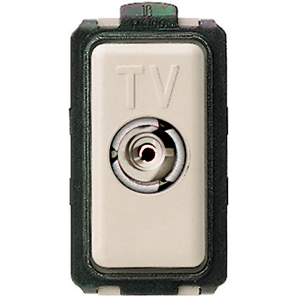 DADO TOMA COAXIAL VHF UHF Y TV CABLE 1 MOD BEIGE MAGIC 5152E