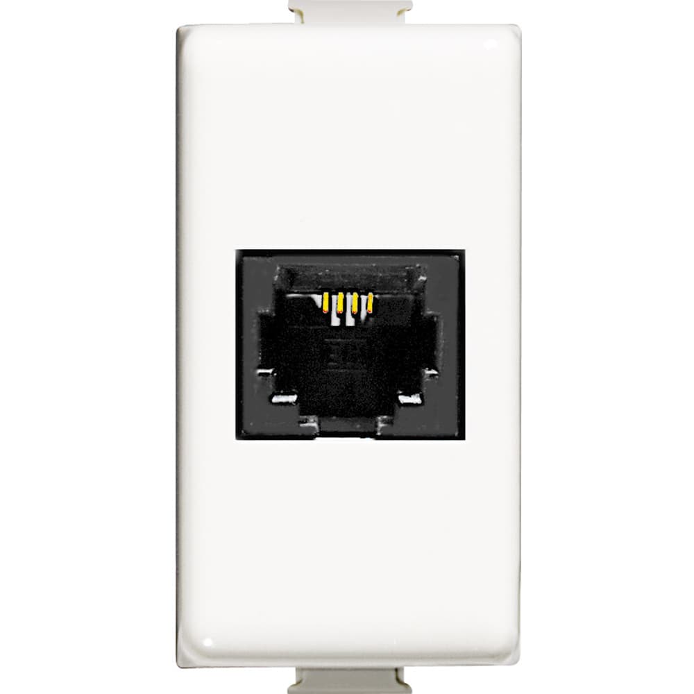 DADO TOMA TELEFONO RJ11 1 MOD BLANCO MATIX AM5982