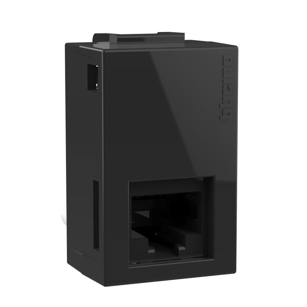 DADO TOMA RJ45 CAT6 1 MOD NEGRO MODUS4 AH2179EA