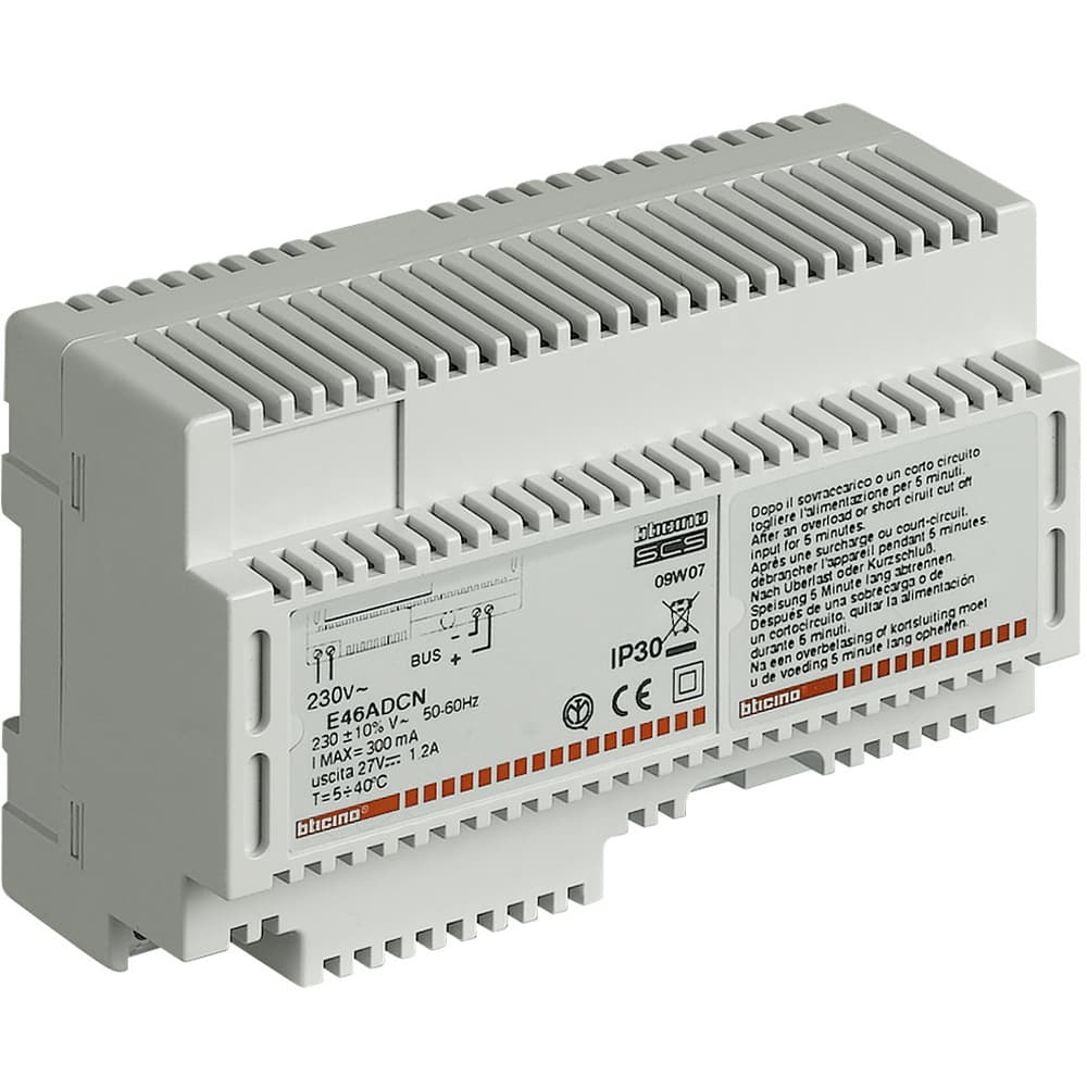 ALIMENTADOR SCS 8 MÓD. DIN E46ADCN