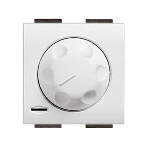 DADO DIMMER PERILLA 500-1000W 230V 2 MOD BLANCO LIVINGLIGHT N4583